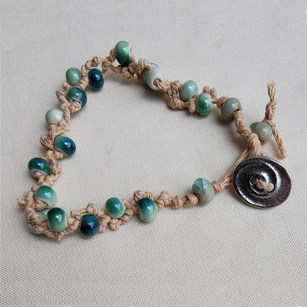 Found Treasure #1 (wrap bracelet)