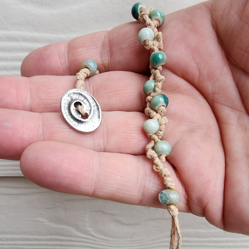 Found Treasure #1 (wrap bracelet)