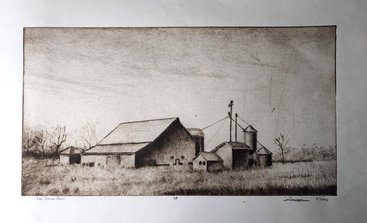Original Intaglio Print; Original Art; Jon Crowder; Beach House Gallery